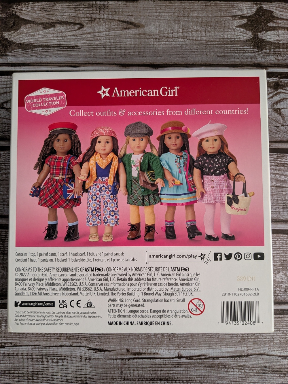 American Girl Truly Me World Traveler in Morocco Outfit - Blue & Multicolor - Picture 2 of 9
